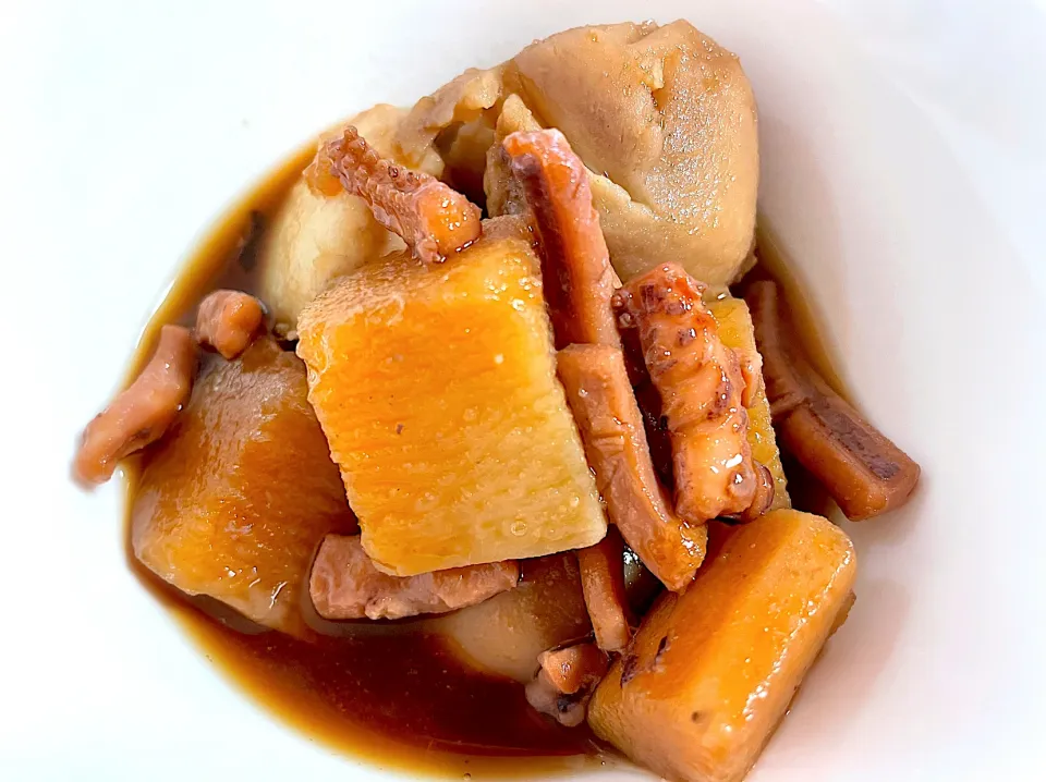 イカと里芋、長芋の煮物|pepiさん