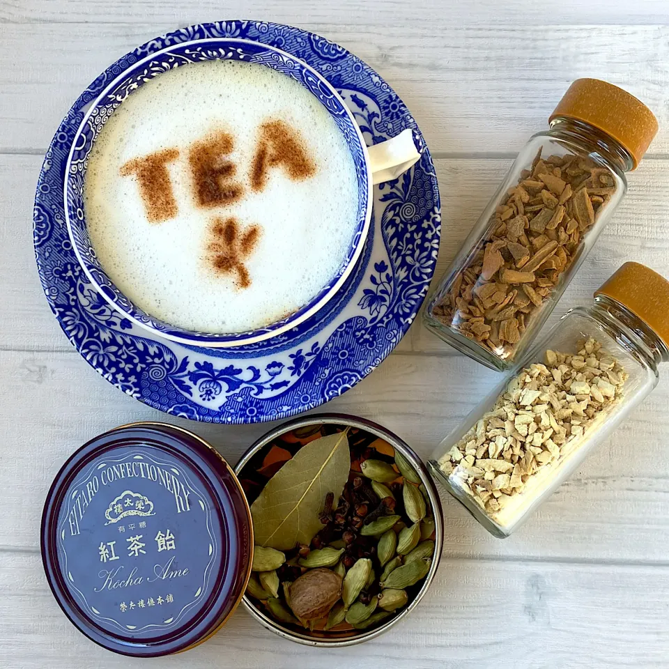 カスタムマサラ・チャイ【本日の紅茶】 〜チャイ活のススメ 〜|紅茶とお菓子と時々ごはんさん