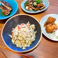 寄せ集め晩御飯　白茄子味噌|サマンサさん