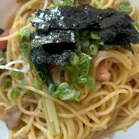 きのこ和風パスタ|ハンバーグうーたんさん