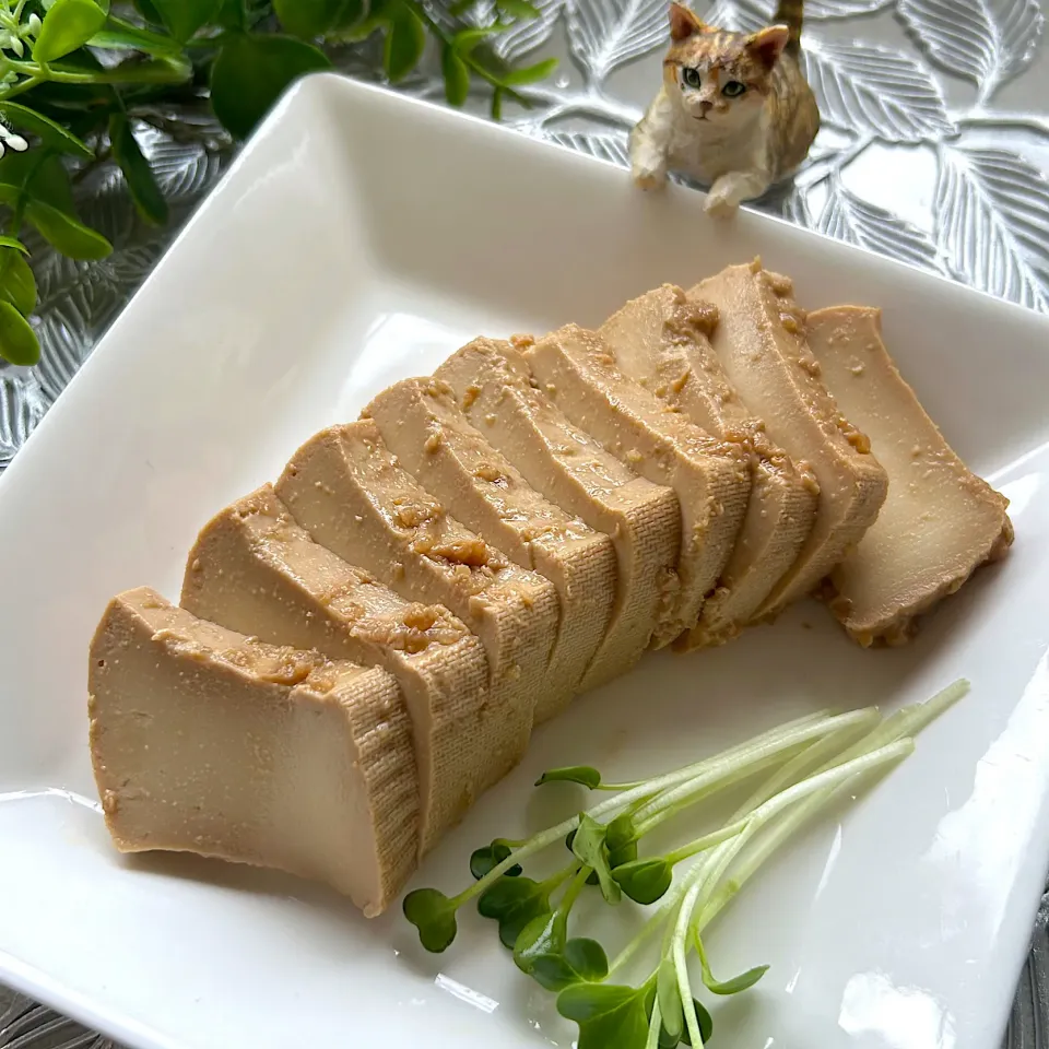 木綿豆腐の醤油麹漬け|kononon♡*゜さん