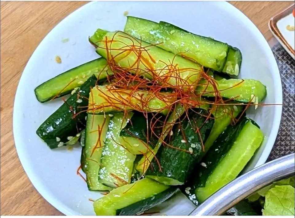 【副菜】きゅうりのポリポリ中華|シュビラさん