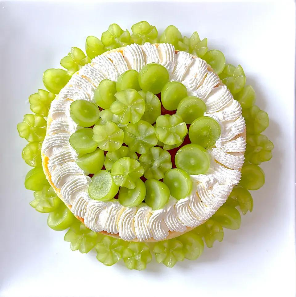 シャインマスカットチーズケーキ|Chiharϋnさん