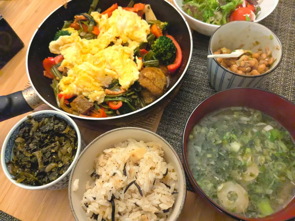 たけのこご飯の夕べ|ぽてさん