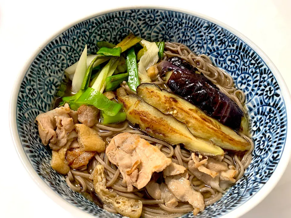 茄子と豚のぶっかけそば|カルボーンさん