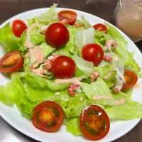 小ザリガニのサラダ🥗|ちゃっぴ〜さん