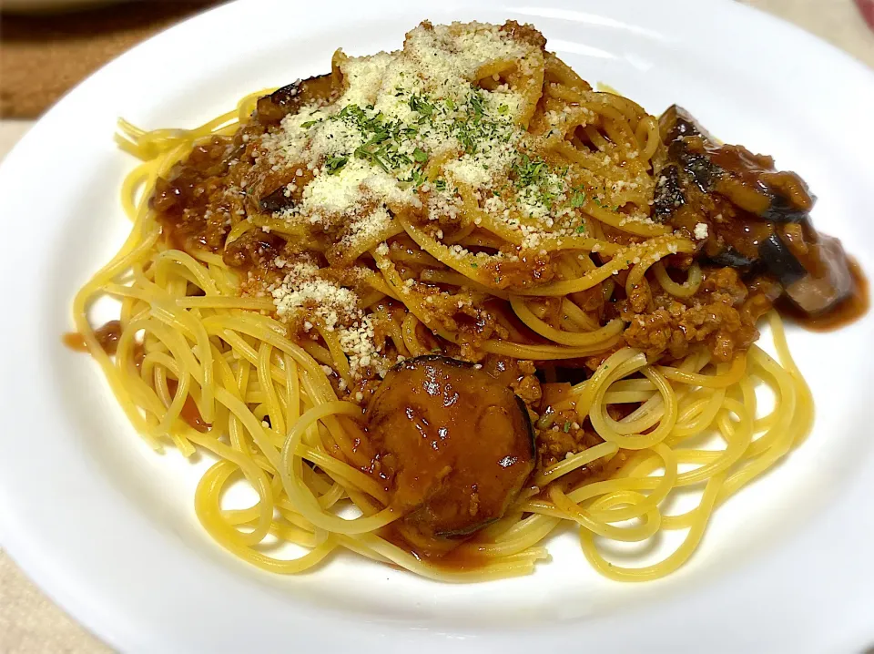 茄子入りミートソース|eiyadeさん