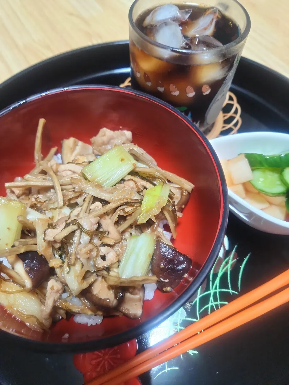 豚ごぼう丼|aiさん