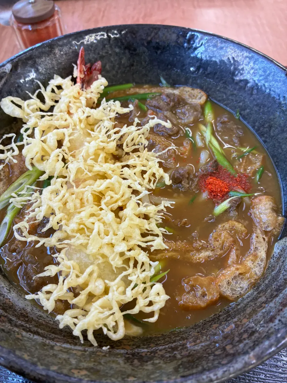 海老天カレーうどん|ryoo_pyさん