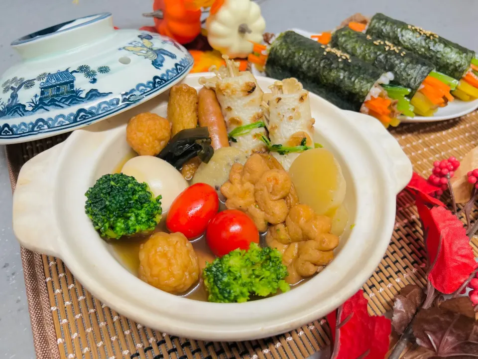 「おでん🍢＆キンパ」|バシュランさん