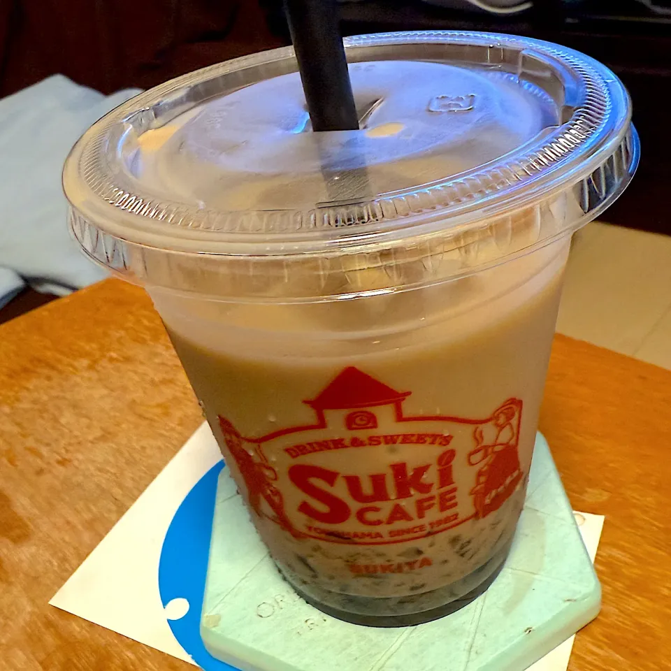 黒糖ゼリーほうじ茶ラテ|るみおんさん