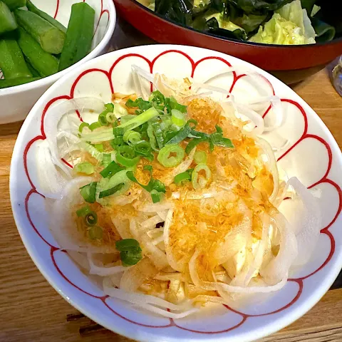 「ハッピーカウクリームチーズ　プレーン・ハーブ」を使ってみたSnapdishの料理・レシピ写真:おつまみ🍻クリームチーズポン酢