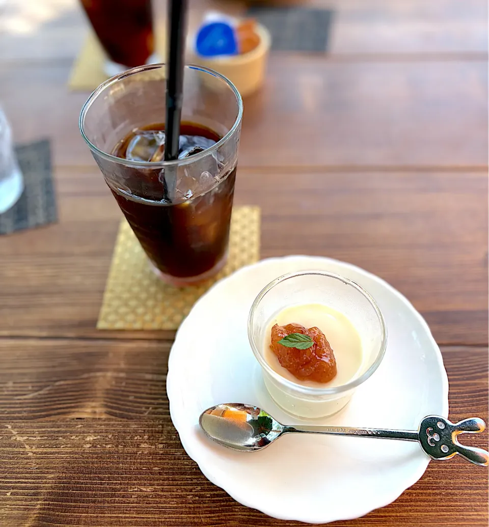 パンナコッタ 無花果コンポート添え|cha_chiさん