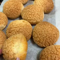 クッキーシュー焼き上がりました😊|ゆきぽよ婆さん