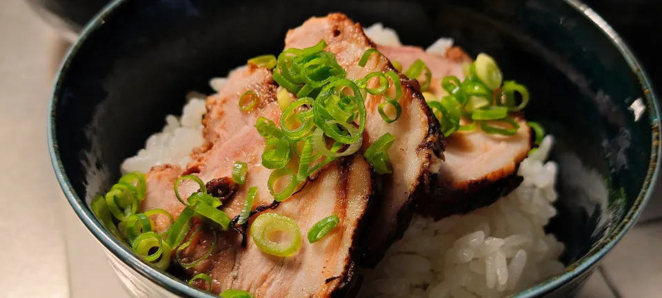 手づくりチャーシュー丼ミニ♥|きゅうちゃんさん