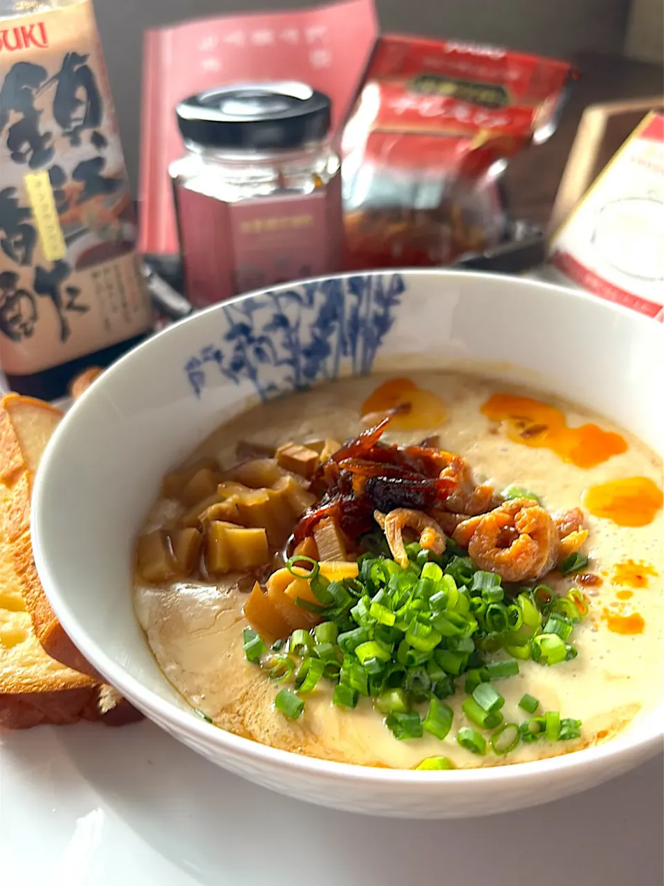 鹹豆漿(シェントウジャン )~台湾の朝ごはん|とんちんさん