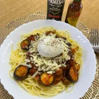 ナスと半熟卵のボロネーゼ|Miyukiさん