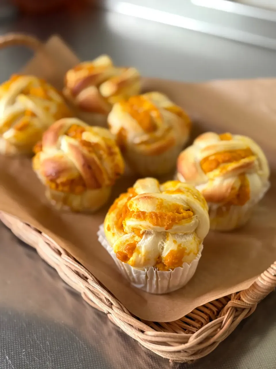 かぼちゃパン🎃|いちごさん