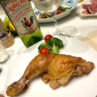 ローストチキン🍗➰🍷😋|ナムナムさん