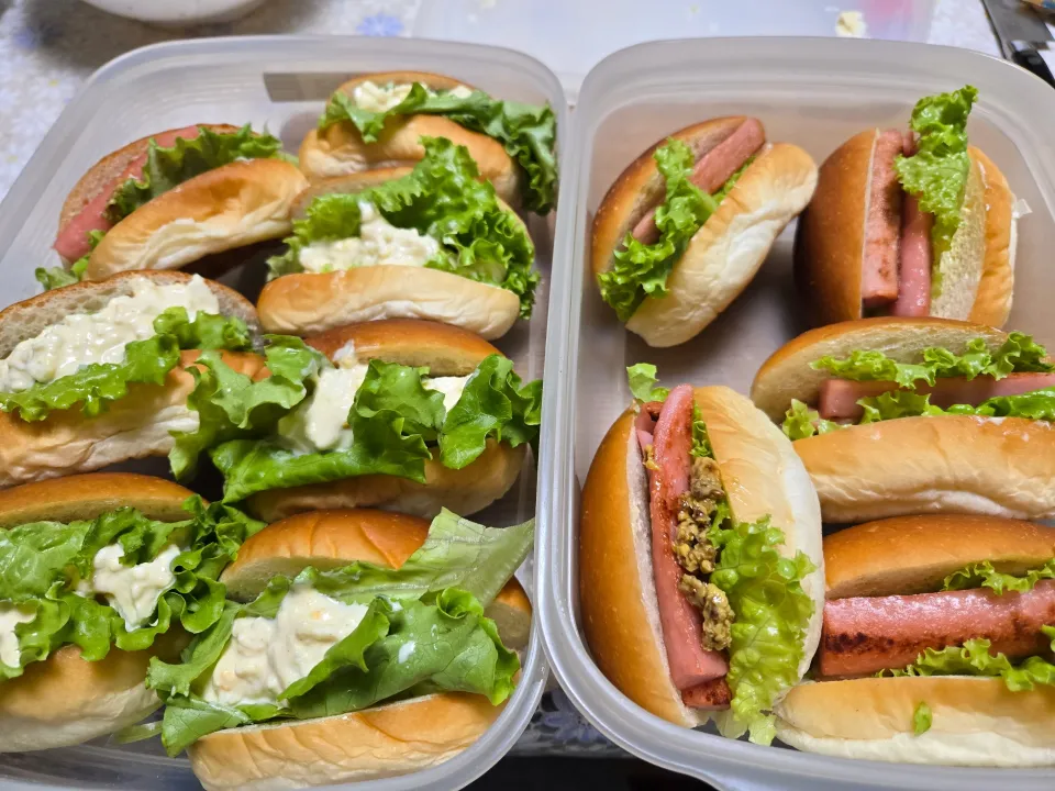 バターロールサンド|しあるさん