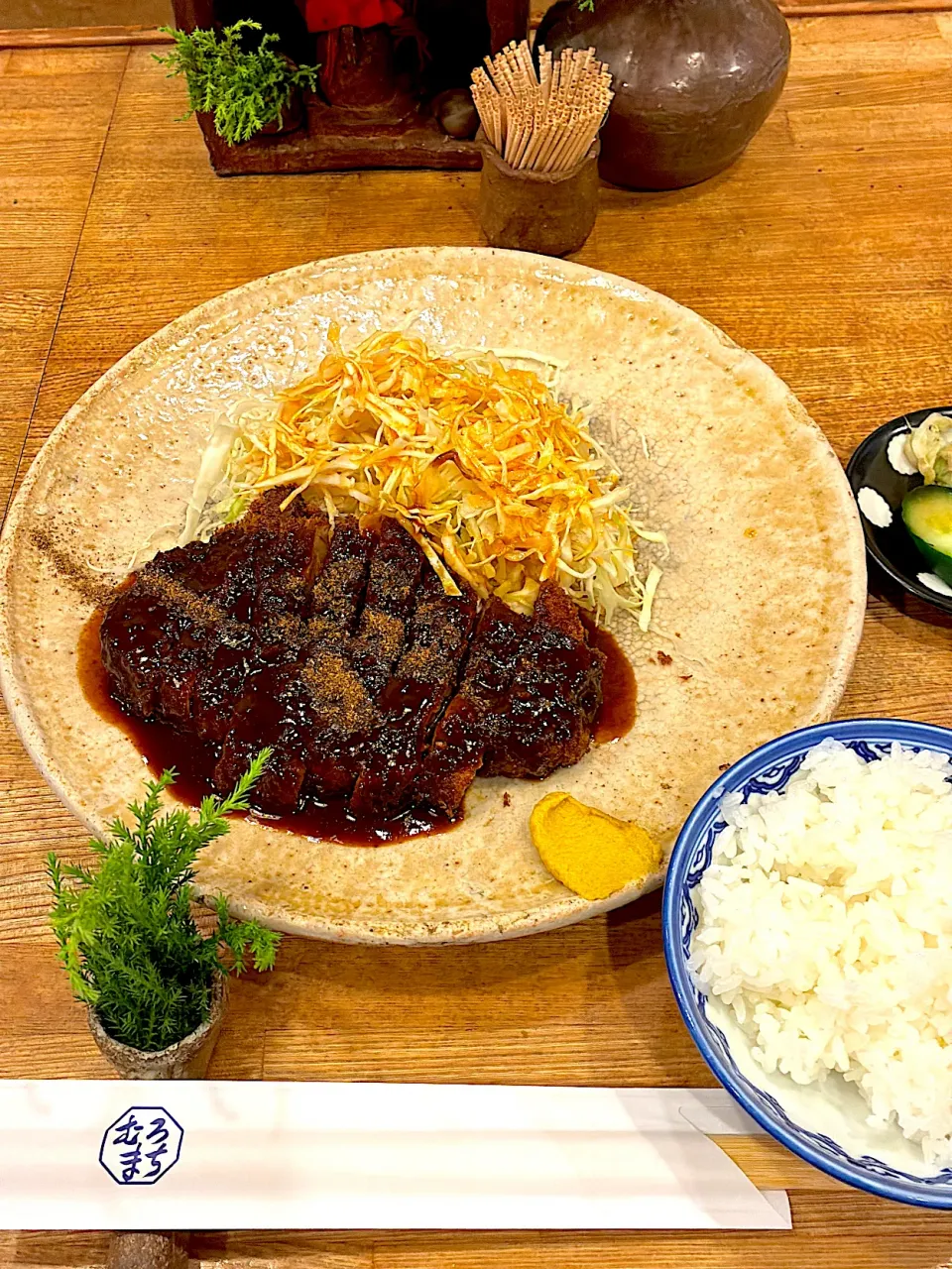 むろまち　味噌カツ定食|ヒロミ🏝🏝🏝🌺🏄🌊🐬🏄‍♀️🏄‍♂️🍹🐠👙🌺さん