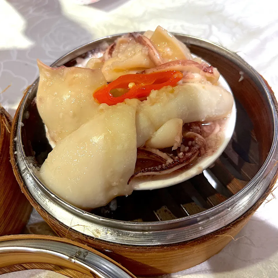 蒜蓉蒸鮮魷|skyblueさん