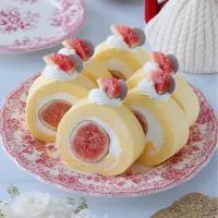 いちじくロールケーキ