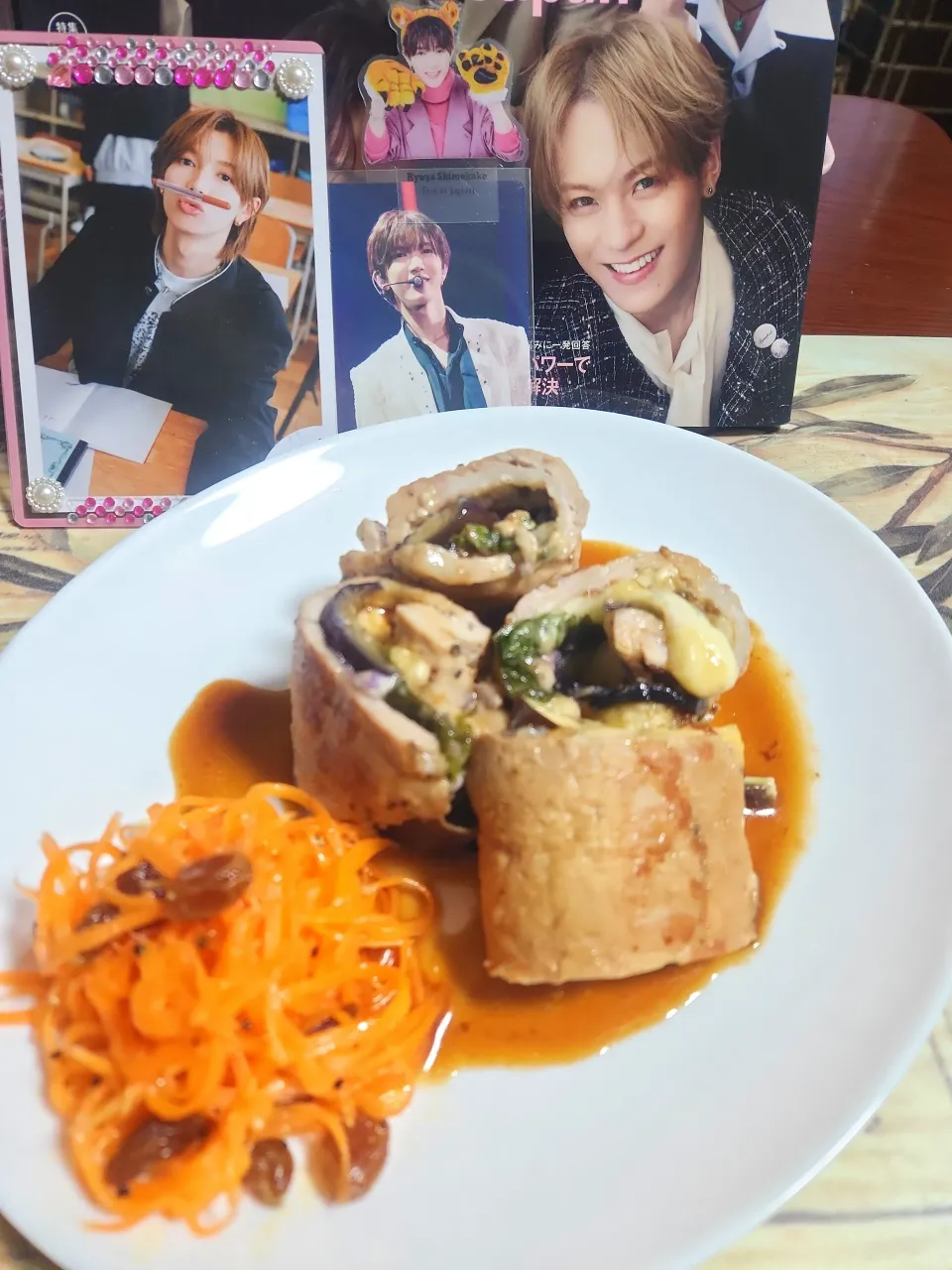 豚肉の茄子チーズロール|aiさん