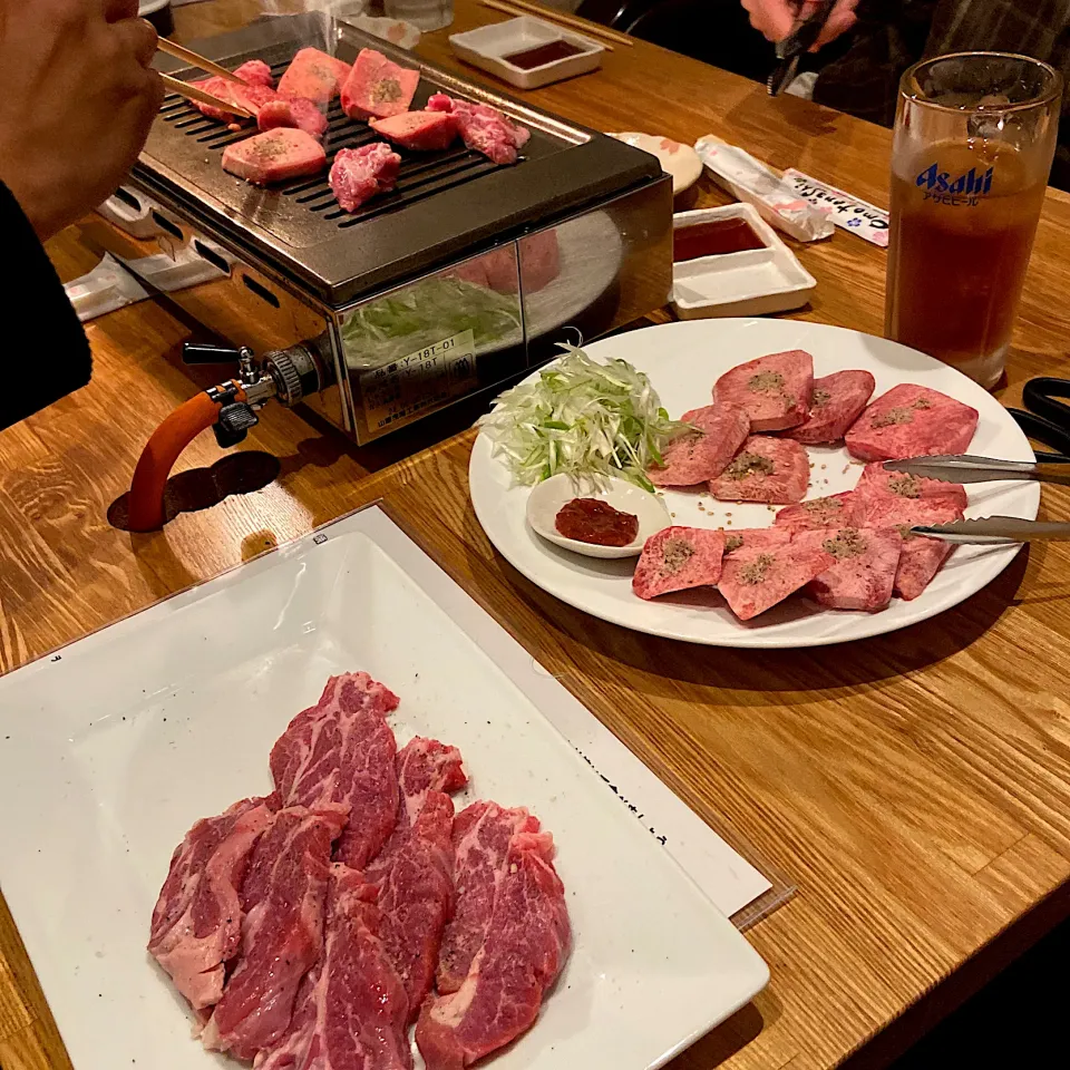 焼肉でお誕生日お祝い　ぴりかさんの上タン|renharuruさん