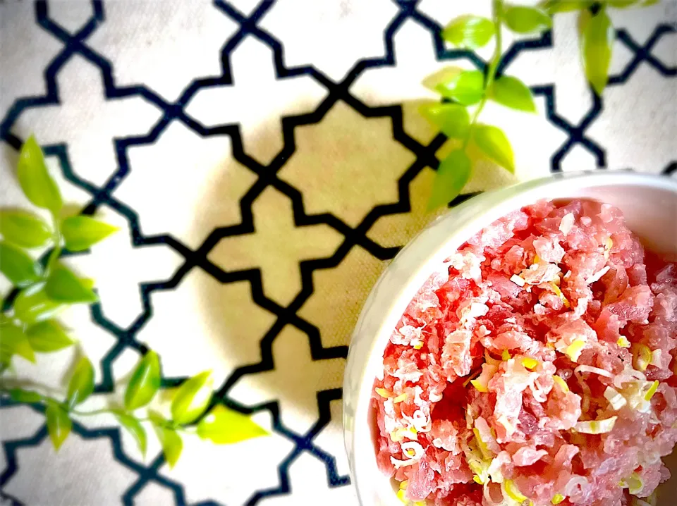 🐟粗挽き鮪たたき丼🐟|U・x・Uchokoさん