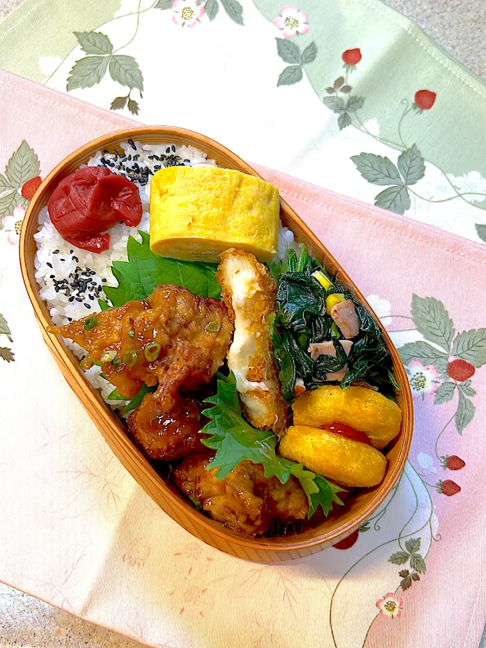 👦🏻朝勤お弁当🍱|ひだまりさん