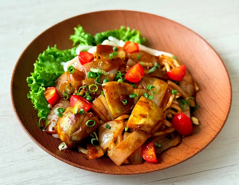 続： 白なすと玉ねぎ。和出汁のカレーうどん|tap.rinさん