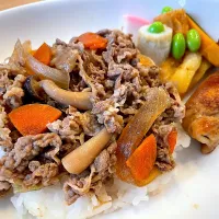 おうちの牛丼ディッシュ|パパ手料理さん