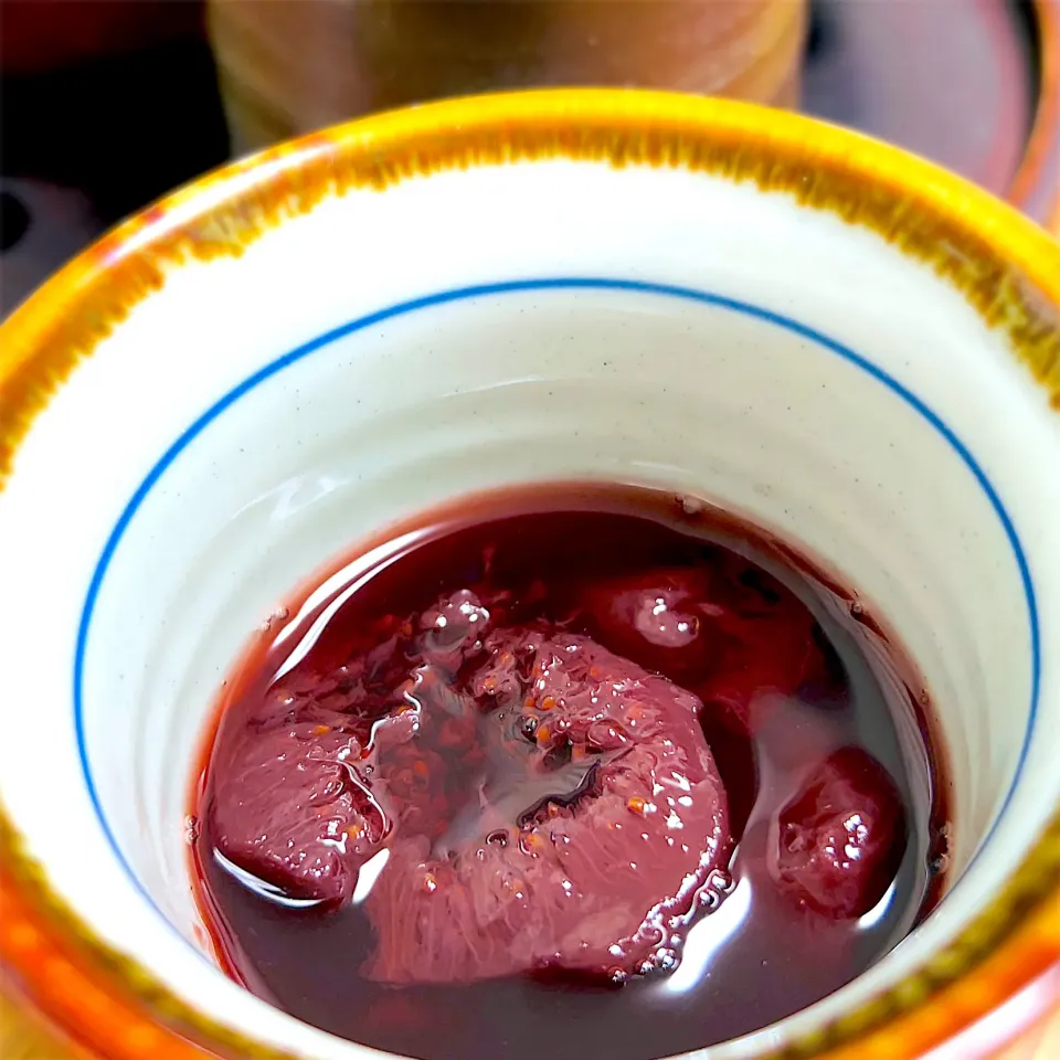 ”無花果の赤ワインコンポート”＠ 自宅スイーツ|平大さん