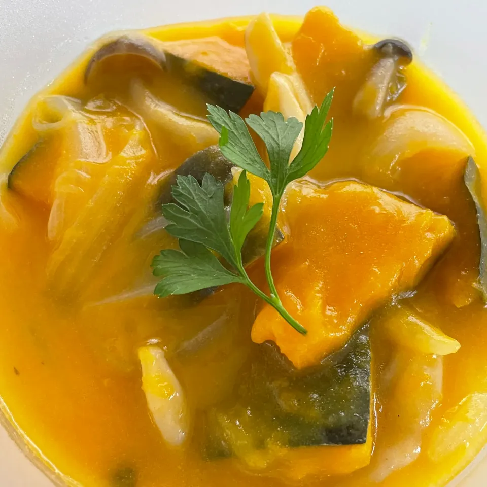 カボチャのヒエ粉クリーム煮|Yu Yu mamaさん