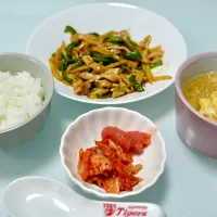 青椒肉絲ランチ|Mokamiさん