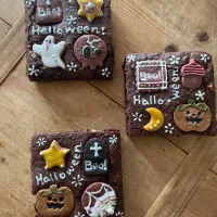 ハロウィンおからブラウニー