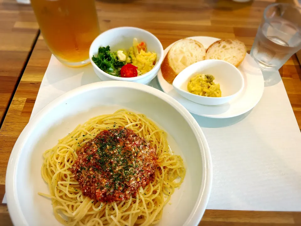 ランチセット A本日のパスタ ¥780|Blue Moon Caféさん