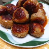 甘辛れんこん肉団子|オーリーさん