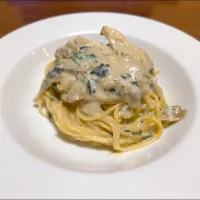 舞茸とツナのクリームパスタ|ユウキさん