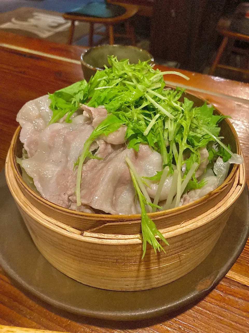 黒豚と野菜のせいろ蒸し|Kojiさん