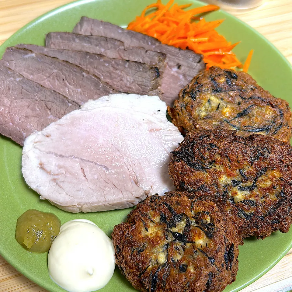 #がんもどき #ローストビーフ #ポッサム #キャロットラペ|トリさん