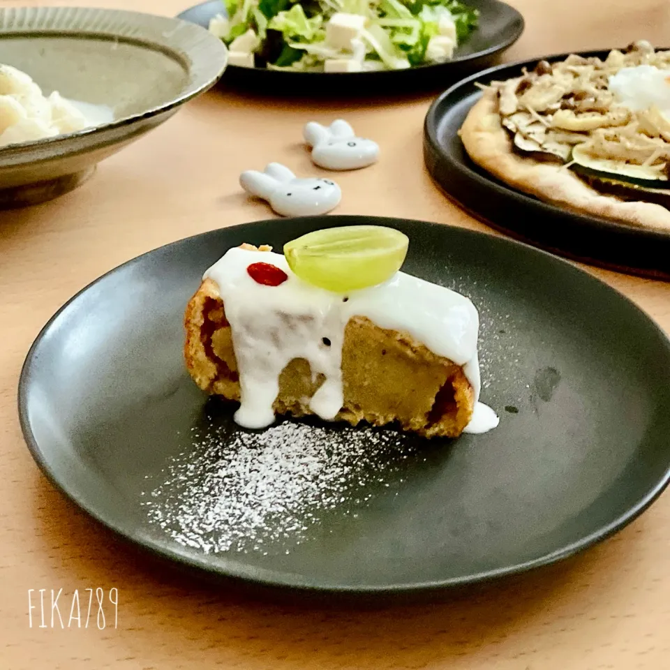 米粉とおからのズッキーニケーキ|FIKA789さん