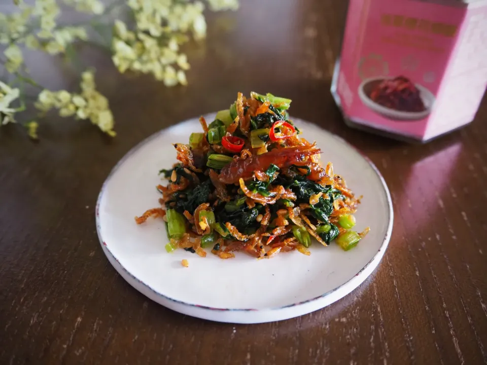 まなまな♡さんの料理 【ユウキ世界の食卓探検隊】しらすと大根菜de 魚鬆（イゥソン）(しらすのふりかけ)|seiko_funfoodさん