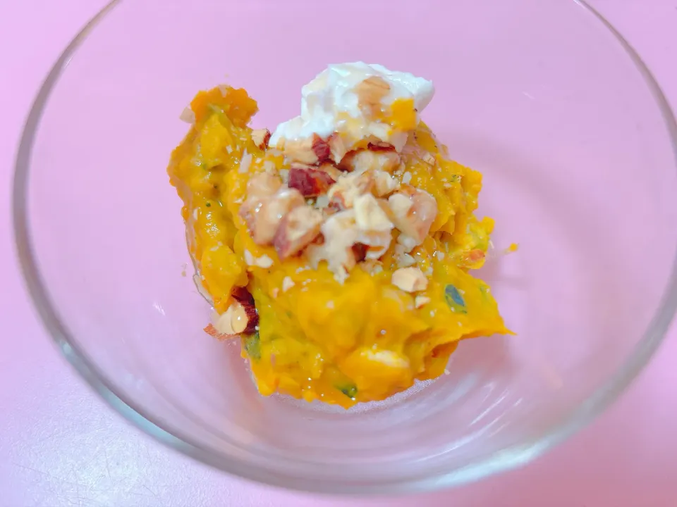 かぼちゃメープルクリームチーズサラダ|れなうまるさん