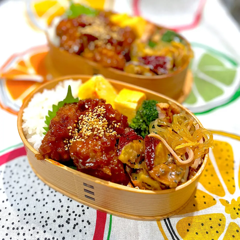 ヤンニョムチキン弁当|のんさん