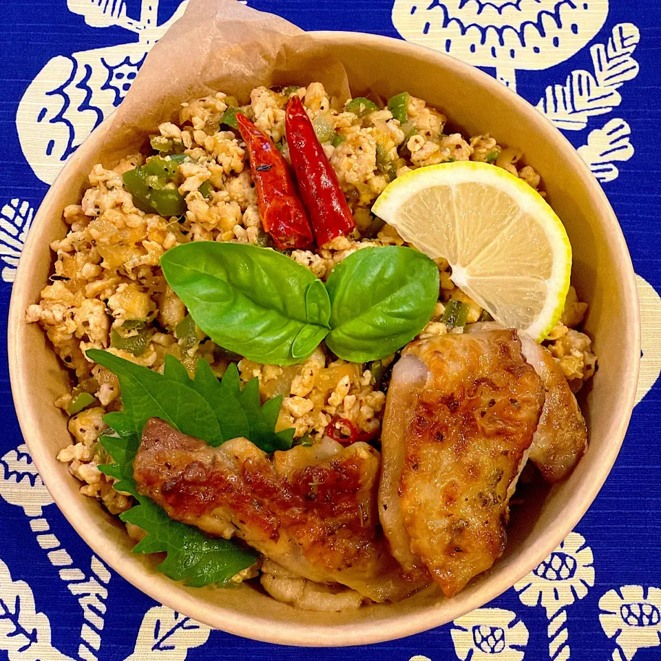 2025.10.14 ガパオライス弁当|maicoooさん