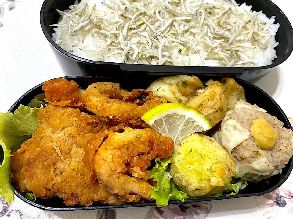 惣菜つめ込み弁当|単身赴任のっちさん