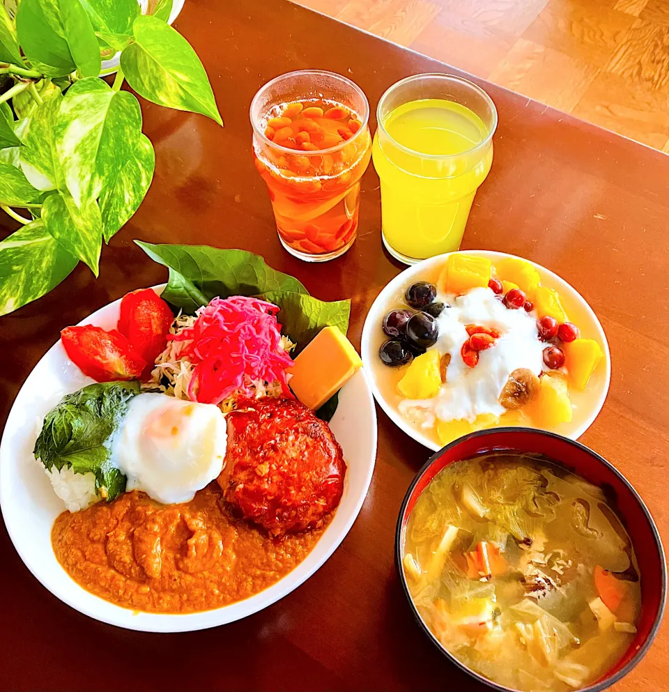 ハンバーグカレー🍛|HAMI69さん