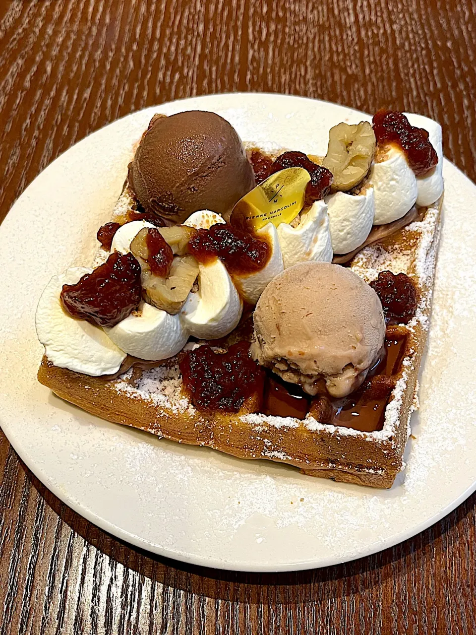 ワッフル オ マロン＆ ポム タタン|Sakikoさん